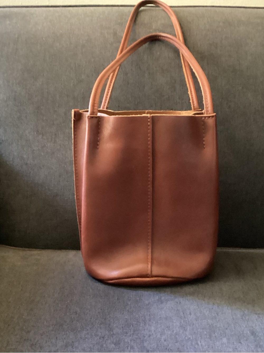 Portland Leather Bucket Shoulder Bag